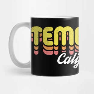 Retro Temecula California Mug